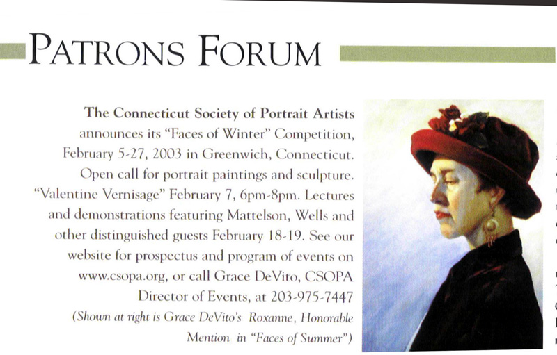 Click for Coverage in Dec. 02 Signature Magazine