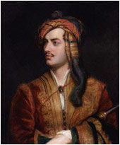 "Byron" by Phillips: Click for Yale exhibit details